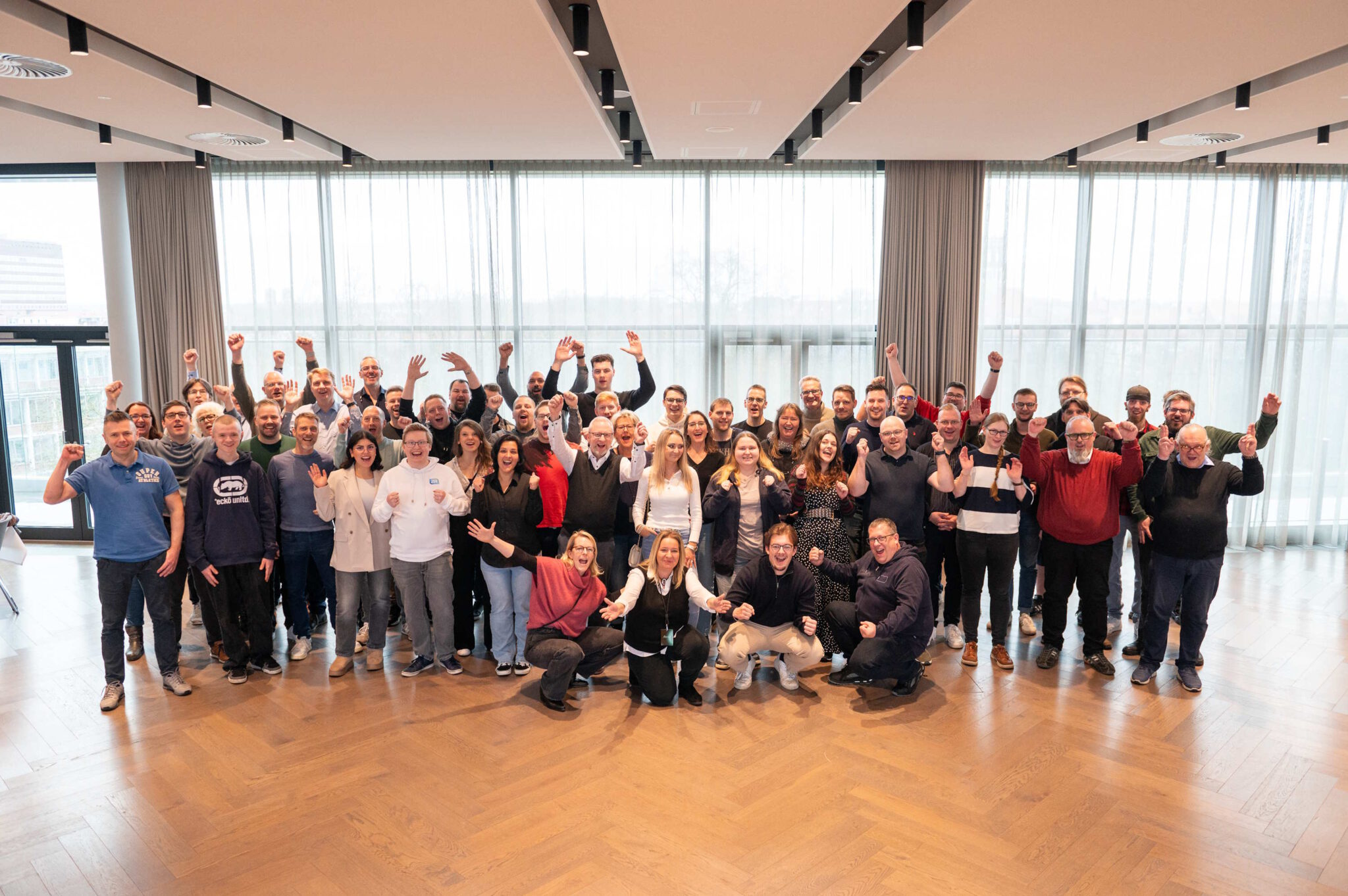 Das SYNQONY Team – über 120 Menschen, die die Kreislaufwirtschaft digitalisieren